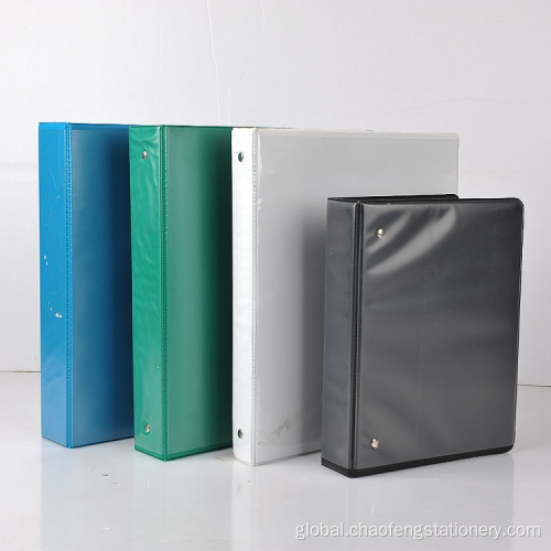 Ring Pvc Binder PVC three-hole loose-leaf folder Manufactory